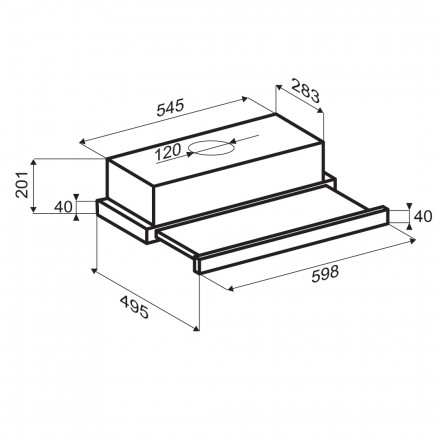 Вытяжка Zigmund & Shtain K 012.4 W Вытяжка Zigmund & Shtain K 012.4 W
