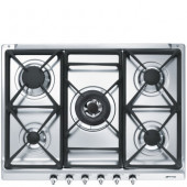 Газовая варочная панель Smeg SE70SGH-5