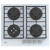 Варочная поверхность Korting HGG 6825 CTW