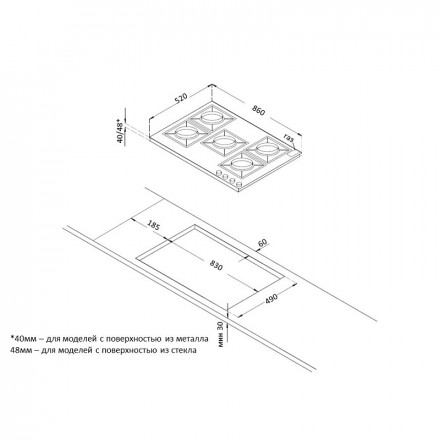 Варочная поверхность Korting HGG 9835 CTW Варочная поверхность Korting HGG 9835 CTW