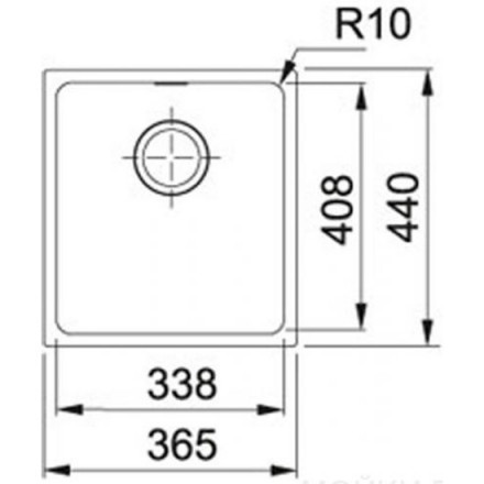 Кухонная мойка FRANKE SID 110-34 кофе