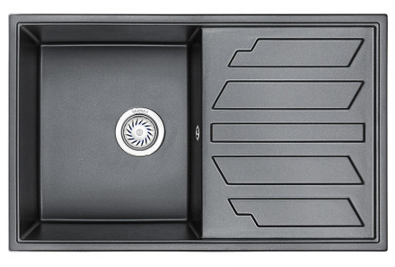Кухонная мойка Granula GR-8002 шварц Кухонная мойка Granula GR-8002 шварц