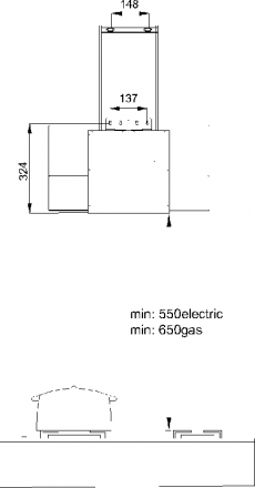 Кухонная вытяжка Kanzler D 536 W