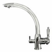 Кухонный смеситель ZIGMUND & SHTAIN ZS 1500 стальной Кухонный смеситель ZIGMUND & SHTAIN ZS 1500 стальной