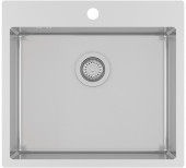 Кухонная мойка AquaSanita Steel LUNA 100 N сталь Кухонная мойка AquaSanita Steel LUNA 100 N сталь