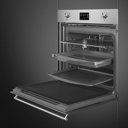 Электрический духовой шкаф Smeg SOP6302S2PX Электрический духовой шкаф Smeg SOP6302S2PX