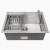 Комплект ARFEKA ECO AR мойка 600*500, коландер, дозатор SATIN, AF SD-01SS304 SATIN