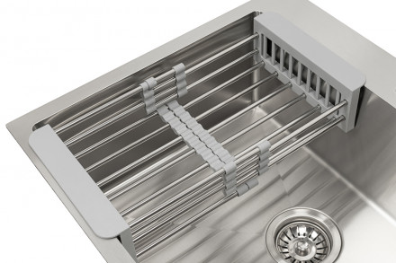 Комплект ARFEKA ECO AR мойка 600*500, коландер, дозатор SATIN, AF SD-01SS304 SATIN
