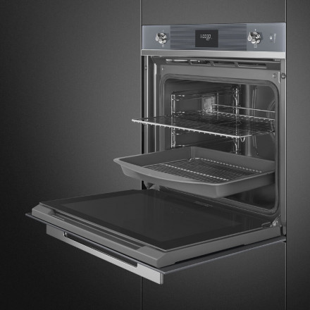 Электрический духовой шкаф Smeg SOP6101S2S Электрический духовой шкаф Smeg SOP6101S2S