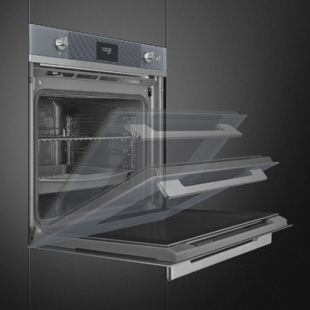 Электрический духовой шкаф Smeg SOP6101S2S Электрический духовой шкаф Smeg SOP6101S2S