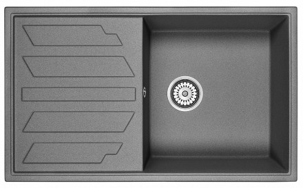 Кухонная мойка Granula GR-8601 графит Кухонная мойка Granula GR-8601 графит
