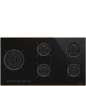 Газовая варочная панель Smeg PV695LCNR