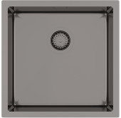 Кухонная мойка AquaSanita Steel DER 100 X графит Кухонная мойка AquaSanita Steel DER 100 X графит