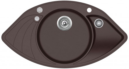 Кухонная мойка Papillon SCP 151 120 AW cerrus (шоколад)