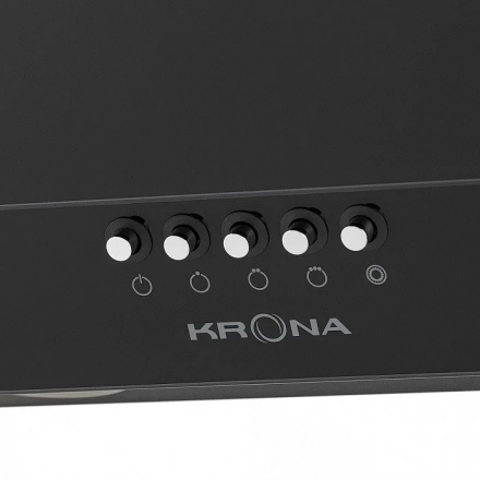 Кухонная вытяжка KRONA VENERA 600 black PB Кухонная вытяжка KRONA VENERA 600 black PB