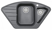 Кухонная мойка Granula GR-9101 шварц Кухонная мойка Granula GR-9101 шварц