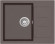 Кухонная мойка AquaSanita Tesa SQT 102 шоколад