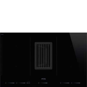 Индукционная варочная панель со встроенной вытяжкой Smeg HOBD682D1 Индукционная варочная панель со встроенной вытяжкой Smeg HOBD682D1