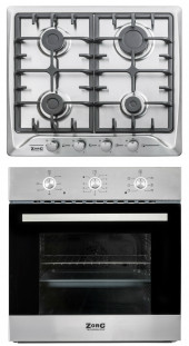 Комплект Духовой шкаф ZorG BE6 inox, Варочная поверхность ZorG BP5 FD inox Комплект Духовой шкаф ZorG BE6 inox, Варочная поверхность ZorG BP5 FD inox