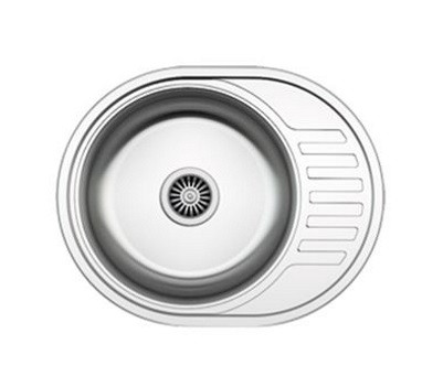 Кухонная мойка ZIGMUND & SHTAIN KREIS OV 600.8 полированная Кухонная мойка ZIGMUND & SHTAIN KREIS OV 600.8 полированная