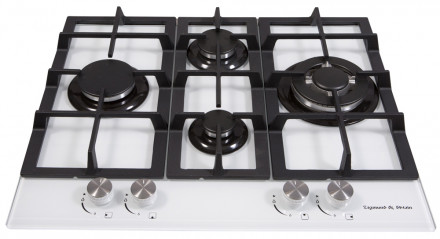 Газовая варочная панель из закаленного стекла Zigmund & Shtain M 25.6 W Газовая варочная панель из закаленного стекла Zigmund & Shtain M 25.6 W