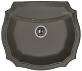 Кухонная мойка Florentina Эмилия-640  антрацит